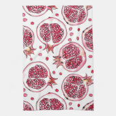 Waterverf- en inktpatroon in poedervorm theedoek (Verticaal)