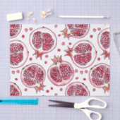 Waterverf- en inktpatroon in poedervorm tissuepapier (Craft)