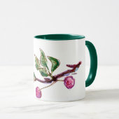 Waterverf- en inkttrekkerkunst mok (Voorkant rechts)