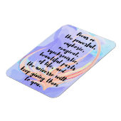 Waterverf en kalligrafie Wet van de attractie Quot Magneet (Linkerzijde)