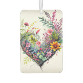  waterverf en liefde voor het hart luchtverfrisser (Achterkant)