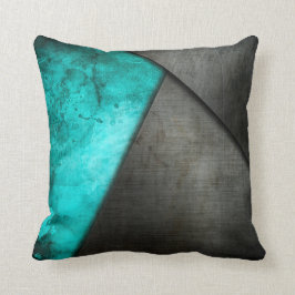 Waterverf en metalen Bord | Verwerping Pillow Kussen