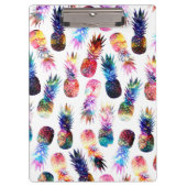 Waterverf en Nebula Ananassen Illustratie Klembord (Voorkant)