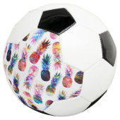 Waterverf en Nebula Ananassen Illustratie Voetbal (Drie kwart)