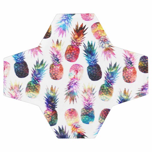 Waterverf en Nebula Ananassen Illustratie Voetbal (Enkel)