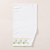 Waterverf en pen Magnolia Bloed Patroon Bath to Bad Handdoek (Handdoek)