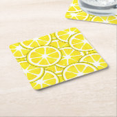 Waterverf- en penlikken kartonnen onderzetters (Schuin)