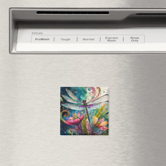 Waterverf en penmagneet Dragonfly Magnet (Insitu (Vaatwasser))