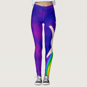 Waterverf- en radiogolven leggings