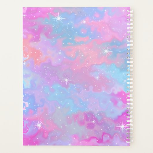 Waterverf en Sterren Planner (Achterkant)