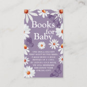 Waterverf- en vlinderboeken voor Baby Informatiekaartje (Voorkant)