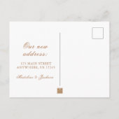 Waterverf Engels landgoed foto verplaatst Briefkaart (Achterkant)