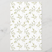 Waterverf Engelse manor Birthday Save the Date (Achterkant)