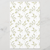 Waterverf Engelse Manor House Wedding Invitation (Achterkant)