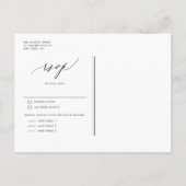 Waterverf Engelse Manor Wedding Uitnodiging Briefkaart (Achterkant)