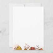 Waterverf espresso liefde is het brouwen van Vrijg Kaart (Achterkant)