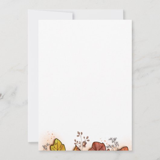 Waterverf espresso liefde is het brouwen van Vrijg Kaart (Achterkant)