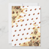 Waterverf Espresso Martini Vrijgezellenfeest Kaart (Achterkant)