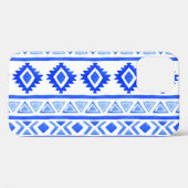 Waterverf etnische Azteken, geometrisch patroon. Case-Mate iPhone Case (Achterkant (horizontaal))