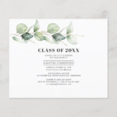 Waterverf Eucalyptus Afstuderen 2025 Partij (Voorkant)