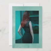 Waterverf Eucalyptus Anemone Kaart (Achterkant)