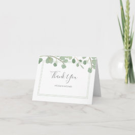 Waterverf Eucalyptus Bedankt