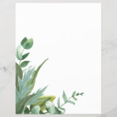 Waterverf Eucalyptus biedt geen prijs en services Flyer (Achterkant)