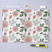 Waterverf Eucalyptus Bladbloem Tissuepapier (Craft)