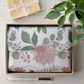 Waterverf Eucalyptus Bladbloem Tissuepapier (Geschenk)