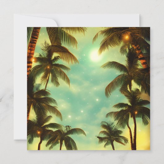 Waterverf Eucalyptus Botanical Greenery Wedding Save The Date (Achterkant)