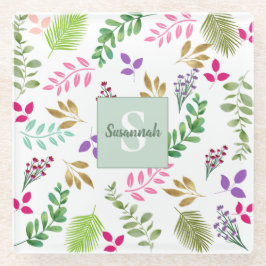 Waterverf Eucalyptus Botanisch Onderzetter