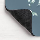 Waterverf Eucalyptus Botanische Groene Muismat (Hoek)