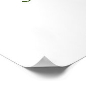 Waterverf Eucalyptus Bruidsontvangst Welkom Bord Poster (Hoek)