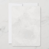 Waterverf eucalyptus bruiloft uitnodiging (Achterkant)