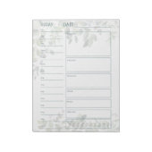 Waterverf Eucalyptus Eucalyptus, niet-gedateerd, 4 Notitieblok (Linkerzijde)