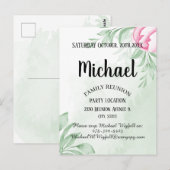 Waterverf Eucalyptus Family Reunion sparen de datu Briefkaart (Voorkant / Achterkant)