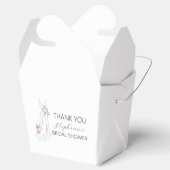 Waterverf Eucalyptus Floral Jurk Vrijgezellenfeest Bedankdoosjes (Geopend)