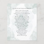 Waterverf Eucalyptus Funeral Hartelijk dank voor u (Achterkant)