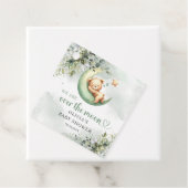 Waterverf eucalyptus genderneutraal bedankjes labels (In situ)