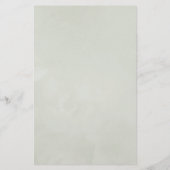 Waterverf Eucalyptus Geometric Baby shower Bingo (Achterkant)