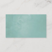 Waterverf Eucalyptus Geometric Wedding Plaatskaartje (Achterkant)