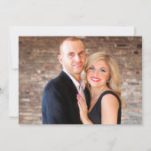 Waterverf Eucalyptus Geometric Wedding Save The Date (Achterkant)