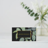 Waterverf Eucalyptus Green Professional Visitekaartje (Staand voorkant)