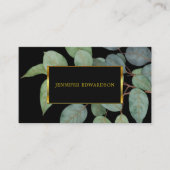 Waterverf Eucalyptus Green Professional Visitekaartje (Voorkant)
