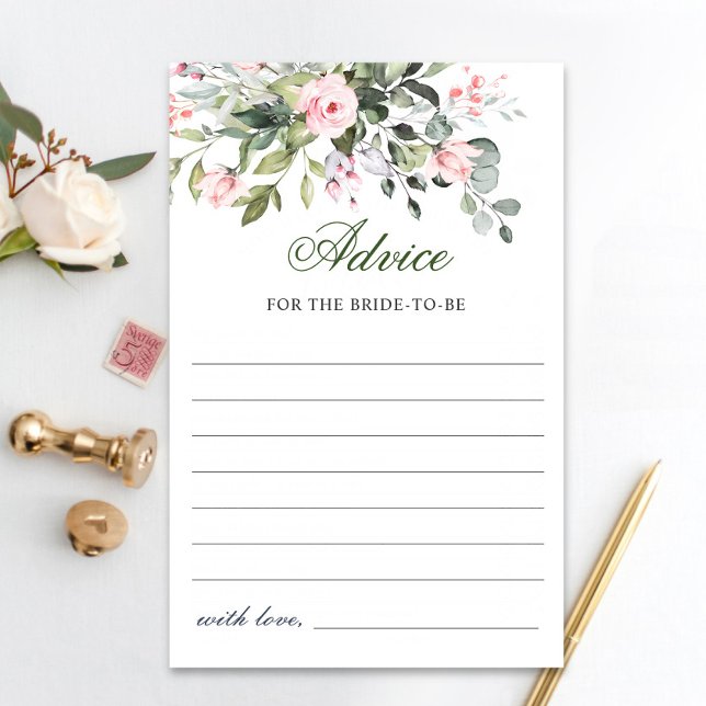 Waterverf Eucalyptus Greenery Advice Card (Creator heeft geüpload)