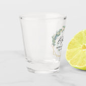 Waterverf Eucalyptus Greenery Bachelorette Shot Glas (Links)