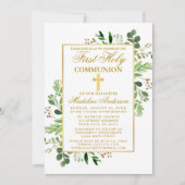 Waterverf Eucalyptus Greenery First Community Kaart (Voorkant)