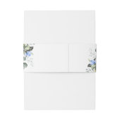 Waterverf Eucalyptus Greenery Floral Wedding Uitnodigingen Wikkel (Achterkant Voorbeeld)