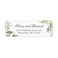 Waterverf Eucalyptus Greenery Foliage Leaves