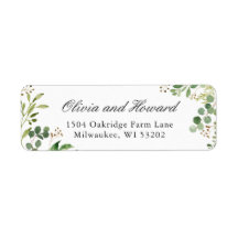 Waterverf Eucalyptus Greenery Foliage Leaves